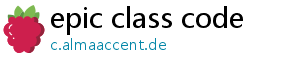 epic class code